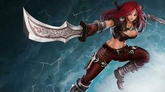 Katarina League Of Legends Game Lol Girl Champion