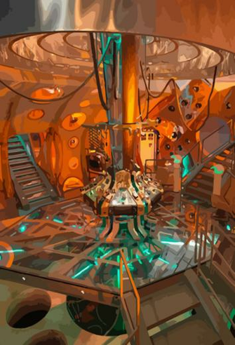 Tardis Inside iPhone Wallpaper 4s