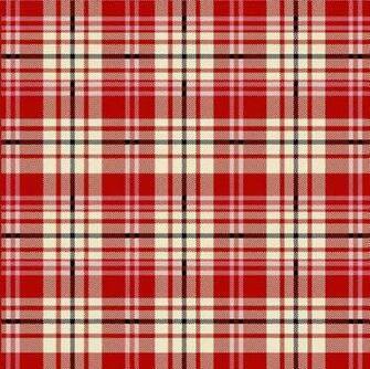 Aunt Lindy S Paper Dolls Around The World Red Plaid Fat Quarter