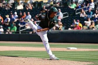 Mlb Rookie Sean Manaea Lhp Oakland Athletics Minor