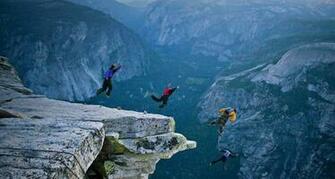 Yosemite Basejump Base Jumpers Half Dome