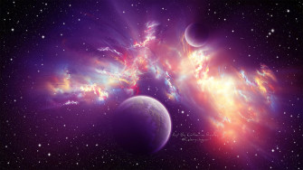 Outerspace 4k Laptop Full HD 1080p Wallpaper Image
