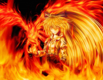 Fire Anime Wallpaper