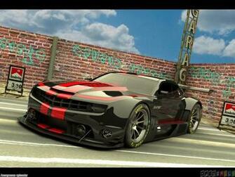 Camaro Alms Black Sports Car Wallpaper Open Walls