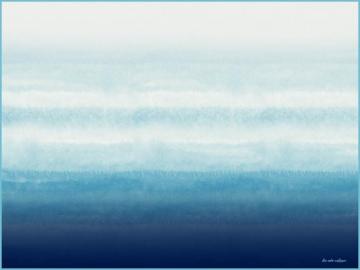 Ombre Of Blues Mural Wallpaper Blue Neat