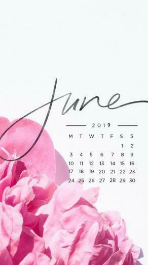 June iPhone Background Calendar Calender In