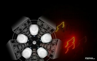 Design A Cool Music Wallpaper Psdfan