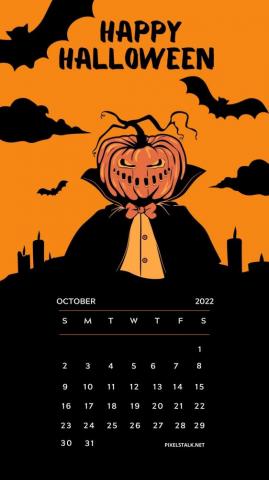 October Calendar Phone Wallpaper HD Net