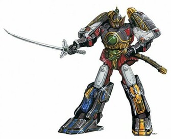 Dairenoh Aka Thunder Megazord By Vzmk2