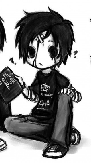 Cute Emo iPhone Wallpaper