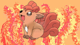 Vulpix Pokemon Wallpaper