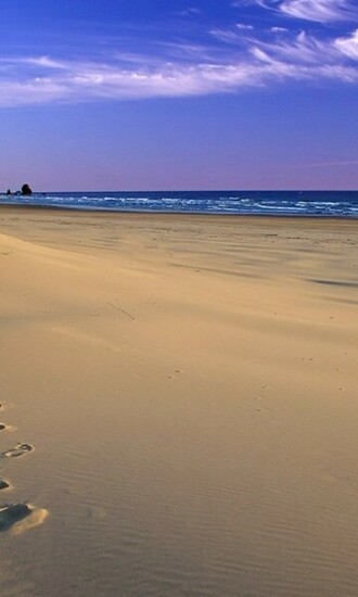 Sandy Beach Wallpaper