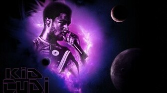 Wallpaper Kid Cudi Man Of The Moon Microphone