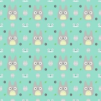 Totoro Pattern From Spoonflower Patterns Just