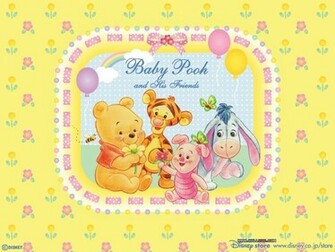 Baby Winnie The Pooh Wallpaper