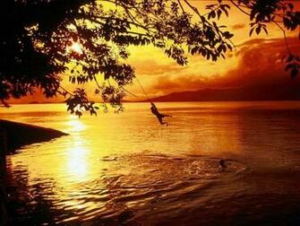 Summer Sunset Wallpaper