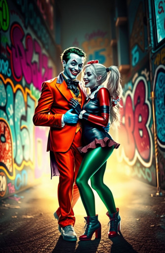 Joker And Harley Quinn Wallpaper