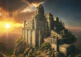Fantasy Castle Wallpaper