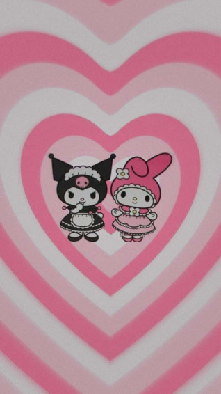 Kuromi And My Melody Adorable Friends In A Fantasy World