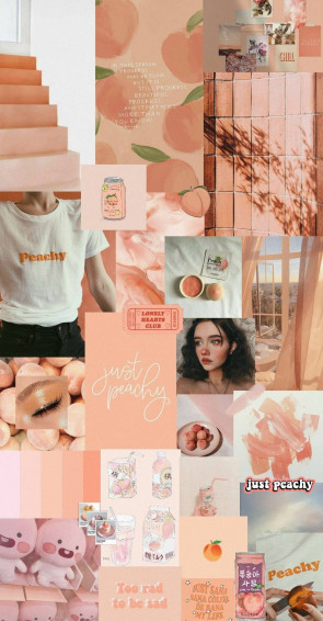 Peach Aesthetic Wallpaper