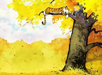 Calvin And Hobbes Scanned From The Back Cover Of A