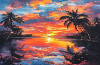 Summer Sunset Wallpaper