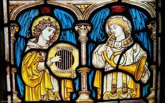 Photo Of Prestbury Stained Glass Window