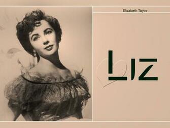 Wallpaper Photo Art Elizabeth Taylor Photos