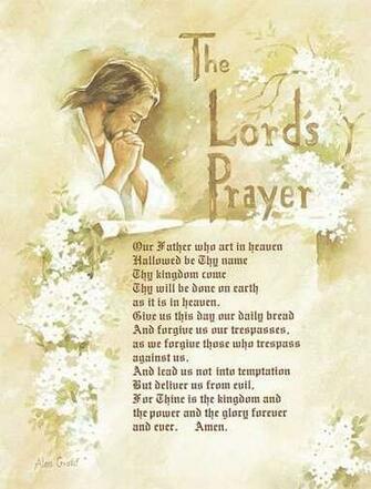 The Lord S Prayer Poem