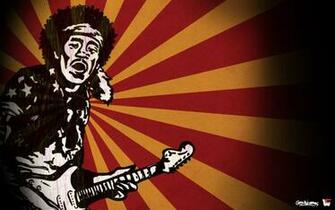 Playing The Guitar Wallpaper Wide HD