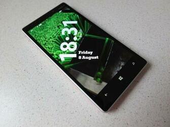 Shots Of The Lumia And Also Some Comparison Against My