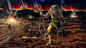 Eddie The Head Iron Maiden Wallpaper