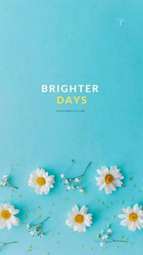 Brighter Days Spring Mobile Wallpaper Vive Con Style