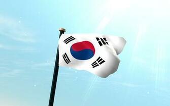 South Korea Flag 3d Wallpaper Android Apps On Google Play