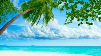 Tropical Island Desktop Wallpaper