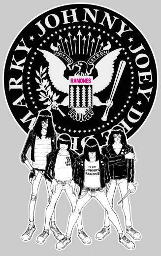 The Ramones By Pumpkinbear