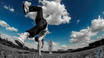 Backflip At Parkour Wallpaper HD