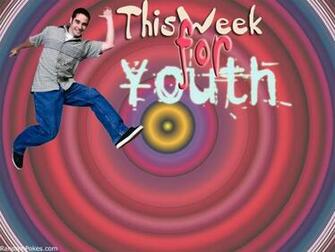 Wild Color Announcement Background About Church Teen Events