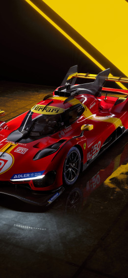 Wallpaper Ferrari 499p Red And Beautiful