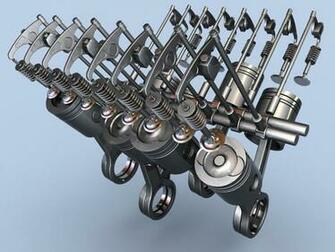 Diesel Engine Wallpaper Scania V8