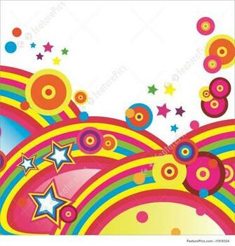 Abstract Forms Festive Background Of The Brightest Bands