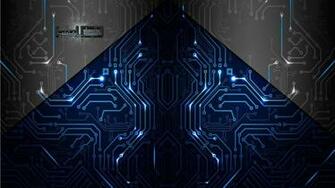 Electronic Wallpaper Background Image
