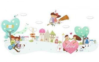 Cartoon Graphic Design Wallpaper Game