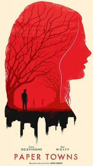 HD Background Paper Towns John Green Movie Red Girl