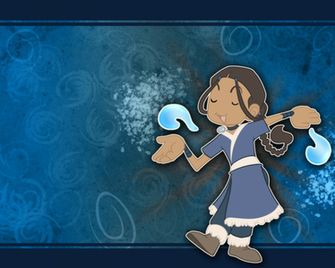 Chibi Katara Wallpaper By