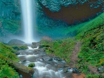 Beautiful 3d Nature Waterfall HD Wallpaper