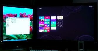 Dual Monitor Setup Windows HD Wallpaper