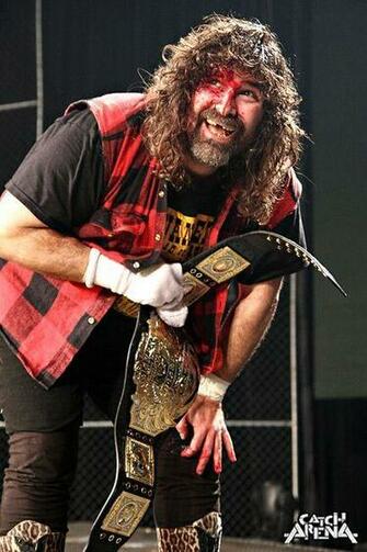 Mick Foley Cactus Jack Mankind Dude Love Wrestlers