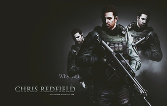 Chris Redfield Re6 Wallpaper By Briellalove