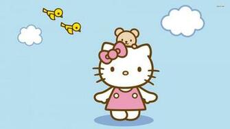 Hello Kitty HD Background Image